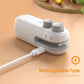 1 Pc Mini Heat Sealing Machine 2-In-1 Cutter & Sealer With USB Cable – Compact USB Rechargeable Food Bag Sealer For Snacks And Storage